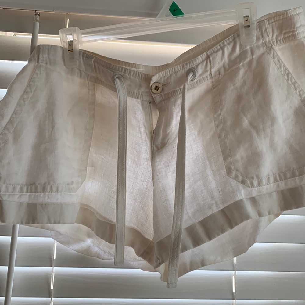 White shorts